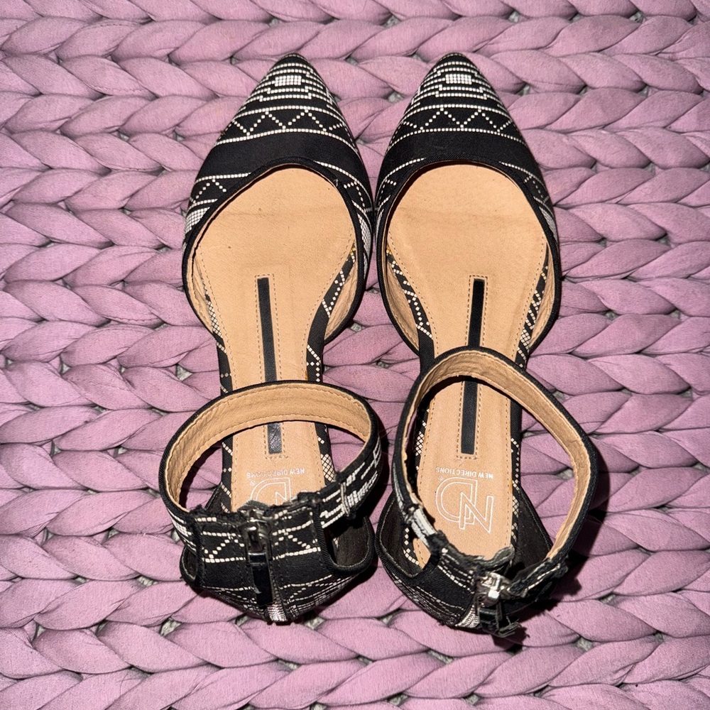 Black and White Women's Shoes